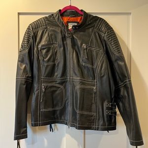 Leather Harley Davidson jacket